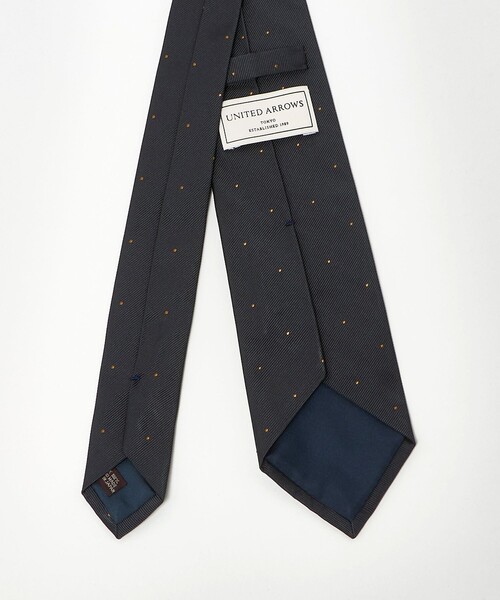 UNITED ARROWS（ユナイテッドアローズ）の「カラー ドット ネクタイ（ネクタイ・メンズ・ダークブラウン/パープル/ダークグレー/ネイビー・FREE）」の6枚目の写真