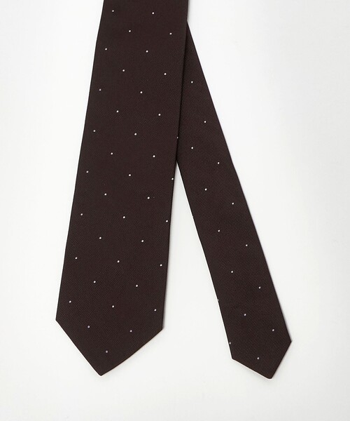 UNITED ARROWS（ユナイテッドアローズ）の「カラー ドット ネクタイ（ネクタイ・メンズ・ダークブラウン/パープル/ダークグレー/ネイビー・FREE）」の12枚目の写真