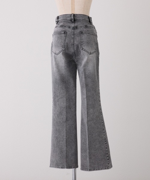 one after another NICE CLAUP(ワンアフターアナザーナイスクラップ)の「【再入荷/WEB限定/新色追加】ストレッチ美脚デニムパンツ(デニムパンツ・レディース・ブルー/ライトブルー/ネイビー/グレー・SMALL/MEDIUM)」の6枚目の写真