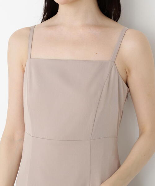 PROPORTION BODY DRESSING（プロポーションボディドレッシング）の「キャミ付きチュールワンピース / 1215240915（ワンピース・レディース・ダークグレー/ベージュ・MEDIUM/P/S/SMALL）」の6枚目の写真
