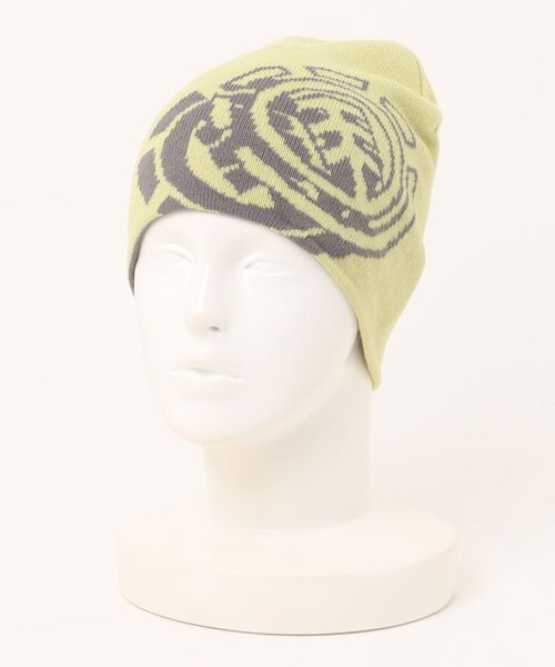 ELEMENT（エレメント）の「ELEMENT メンズ NO FOLD DOUBLE ICON  ビーニー 【2025年秋冬モデル】/エレメントアイコンニット帽・ビーニー（ニットキャップ/ビーニー・メンズ・ブラック/ブルー/マスタード・FREE）」の3枚目の写真