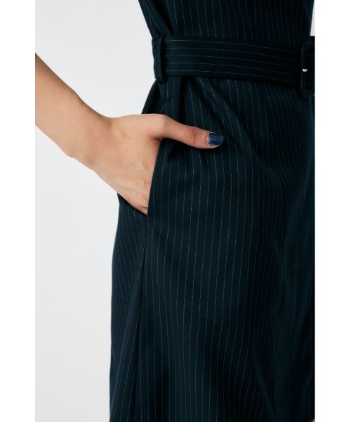 MOUSSY（マウジー）の「BIG COLLAR ミニドレス（ワンピース・レディース・グレー/ベージュ/ネイビー・1/2）」の18枚目の写真