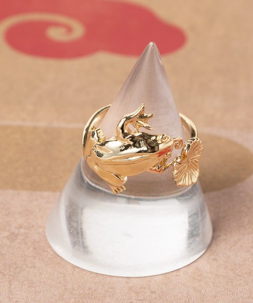 倭物やカヤ(ワモノヤカヤ)の「【倭物やカヤ】躍起動物リング(リング・レディース・その他5/その他1/その他2/その他3/その他4/その他6/その他7・FREE)」の7枚目の写真