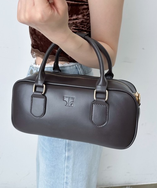 セール】ロゴ入りエンボスミニボストンバッグ（ボストンバッグ