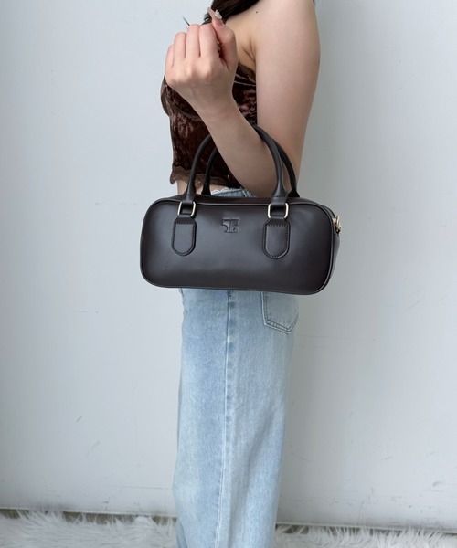 セール】ロゴ入りエンボスミニボストンバッグ（ボストンバッグ