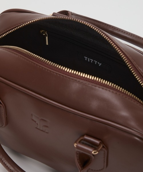 セール】ロゴ入りエンボスミニボストンバッグ（ボストンバッグ