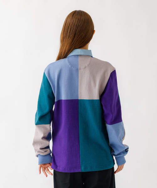 Barbarian（バーバリアン）の「【BARBARRIAN / バーバリアン】12オンスHEAVY WEIGHT　ラガーシャツ/長袖/ポロシャツ/ユニセックス【WEB限定】（ポロシャツ・メンズ・ブルー系その他/オレンジ系その他・S/M/L/XL）」の6枚目の写真