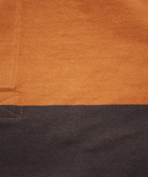 Barbarian（バーバリアン）の「【BARBARRIAN / バーバリアン】12オンスHEAVY WEIGHT　ラガーシャツ/長袖/ポロシャツ/ユニセックス【WEB限定】（ポロシャツ・メンズ・ブルー系その他/オレンジ系その他・S/M/L/XL）」の15枚目の写真