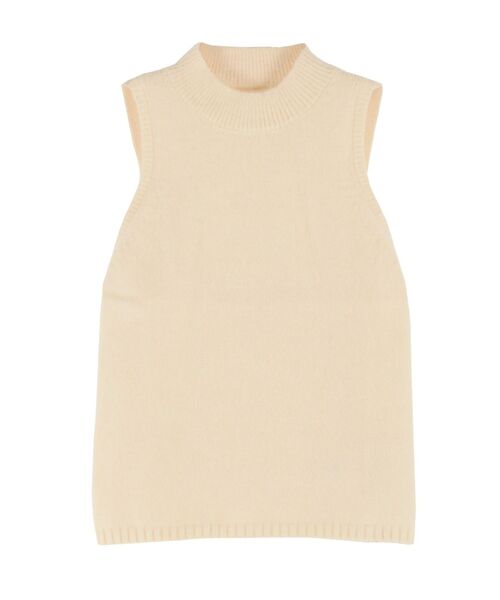 EATME（イートミー）の「BACKオープンハイネックニットTOP（ニット/セーター・レディース・ブラウン/アイボリー/ブラック/ワイン・FREE）」の2枚目の写真