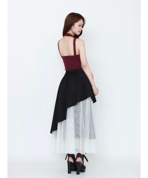 EATME（イートミー）の「BACKオープンハイネックニットTOP（ニット/セーター・レディース・ブラウン/アイボリー/ブラック/ワイン・FREE）」の11枚目の写真