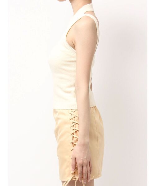 EATME（イートミー）の「BACKオープンハイネックニットTOP（ニット/セーター・レディース・ブラウン/アイボリー/ブラック/ワイン・FREE）」の18枚目の写真