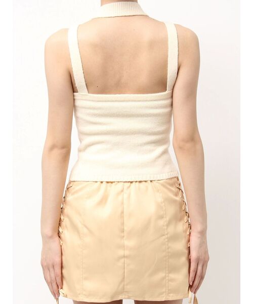 EATME（イートミー）の「BACKオープンハイネックニットTOP（ニット/セーター・レディース・ブラウン/アイボリー/ブラック/ワイン・FREE）」の19枚目の写真