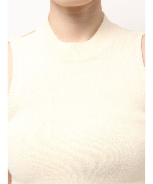 EATME（イートミー）の「BACKオープンハイネックニットTOP（ニット/セーター・レディース・ブラウン/アイボリー/ブラック/ワイン・FREE）」の20枚目の写真