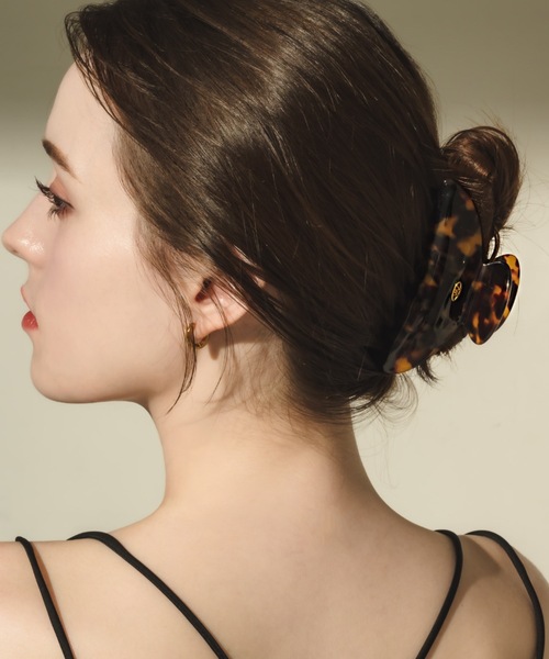 muku（ムク）の「HAIR CLIP/BEKKO（バレッタ/ヘアクリップ・レディース・ブラウン・FREE）」の7枚目の写真