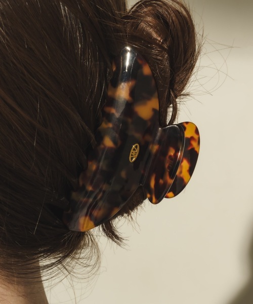 muku（ムク）の「HAIR CLIP/BEKKO（バレッタ/ヘアクリップ・レディース・ブラウン・FREE）」の6枚目の写真
