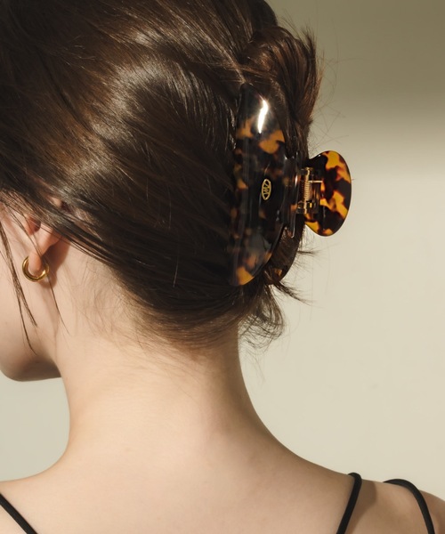 muku（ムク）の「HAIR CLIP/BEKKO（バレッタ/ヘアクリップ・レディース・ブラウン・FREE）」の4枚目の写真
