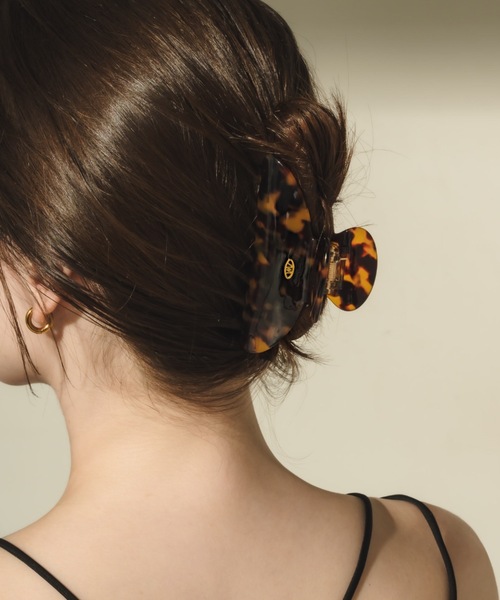 muku（ムク）の「HAIR CLIP/BEKKO（バレッタ/ヘアクリップ・レディース・ブラウン・FREE）」の5枚目の写真