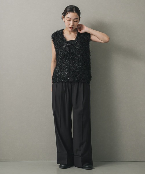 ESSAY エッセイ　3タックスラックス ESSAY（エッセイ）の「ESSAY/エッセイ/3 TUCKED SLACKS/スリー
