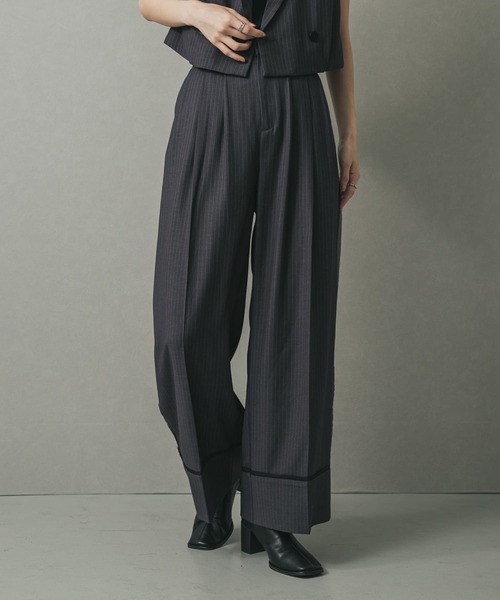 セール】3タックスラックスワイドパンツ（その他パンツ）｜SENSE OF