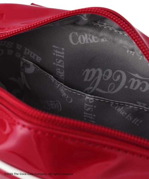 Coca Cola（コカコーラ）の「【Coca-Cola】2WAYエナメルミニボストンバッグ（ボストンバッグ・レディース・ライトグリーン/レッド・FREE）」の14枚目の写真