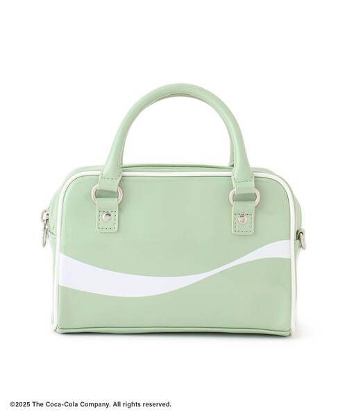 Coca Cola（コカコーラ）の「【Coca-Cola】2WAYエナメルミニボストンバッグ（ボストンバッグ・レディース・ライトグリーン/レッド・FREE）」の17枚目の写真