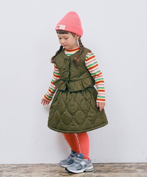 ロージーモンスター　3way peplum outer　※キルティングベストのみ ロージーモンスター 3way peplum outer ※キルティングベストのみ