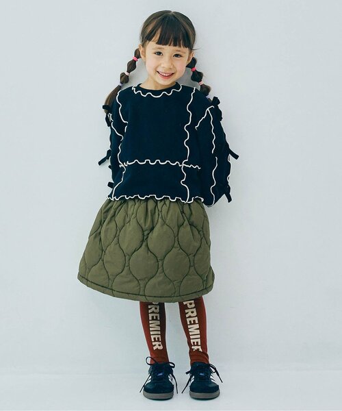 ジュニア対応】ベストとスカートにもなるキルティング3WAYジャンスカ