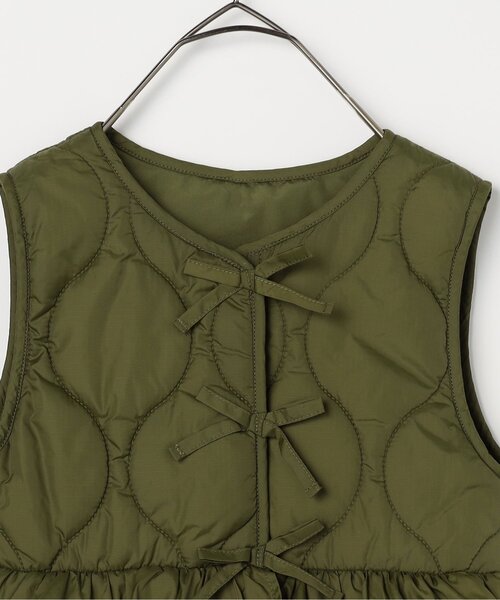 ジュニア対応】ベストとスカートにもなるキルティング3WAYジャンスカ