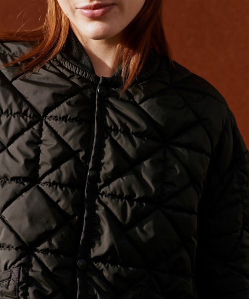 LAVENHAM（ラベンハム）の「Black Edition Washed Bomber Jacket