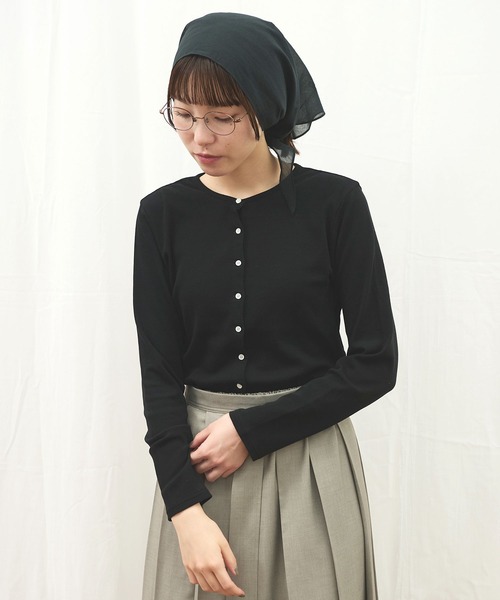 Hi-twist Milano cardigan（Tシャツ/カットソー）｜fig London