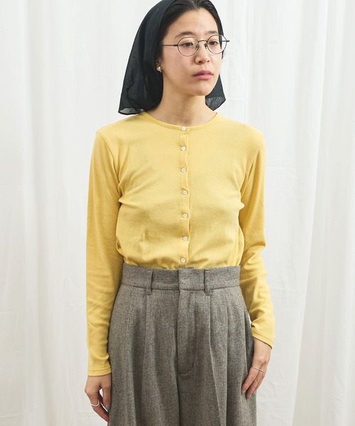 Hi-twist Milano cardigan（Tシャツ/カットソー）｜fig London