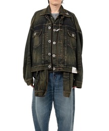 MIHARAYASUHIRO(~nXq)́yMIHARAYASUHIRO/~nXqzFRONT LAYERED DENIM JACKET(fjWPbg)