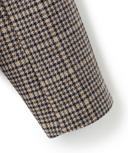 セール】【Oggi11月号掲載】ボンディング チェックツイード ジャコット