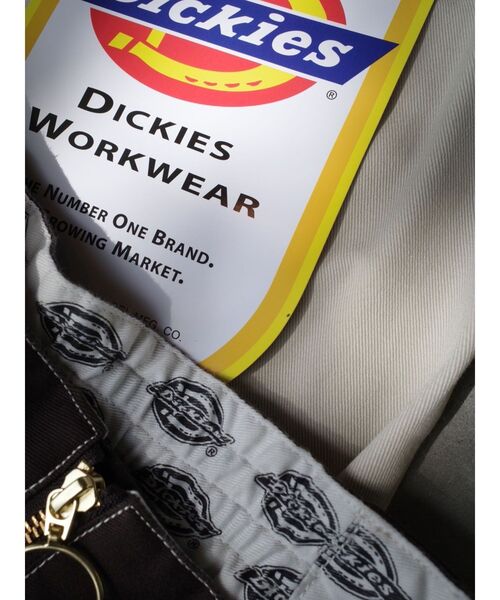 Dickies(ディッキーズ)の「【別注Dickies】タックワイドパンツ(その他パンツ・レディース・ベージュ/グリーン/ブラウン・SMALL/MEDIUM)」の16枚目の写真