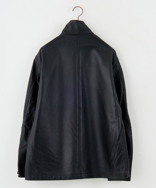 Schott/ショット] ラムレザー カバーオールジャケット（カバーオール