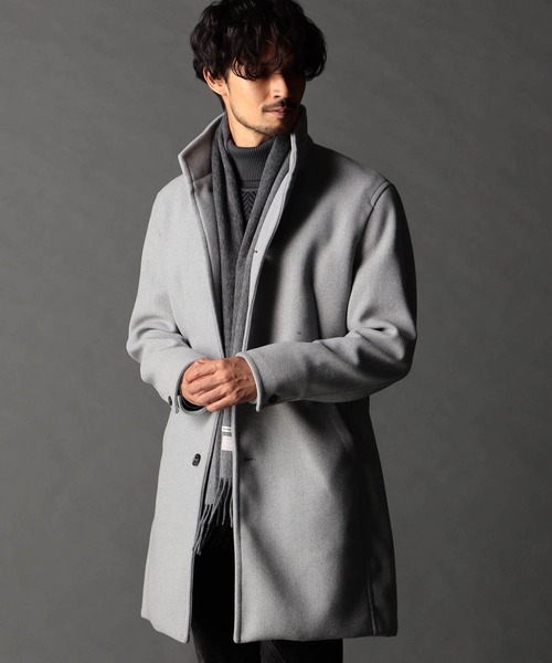 NICOLE CLUB FOR MEN（ニコルクラブフォーメン）の「アラカルトウールマフラー（マフラー・メンズ・ブルー/ブラウン系その他/グレー系その他/ネイビー/ベージュ・FREE）」の9枚目の写真