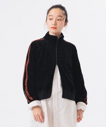 BEAMS BOY | ベロア ライナー フルジップ(パーカー)