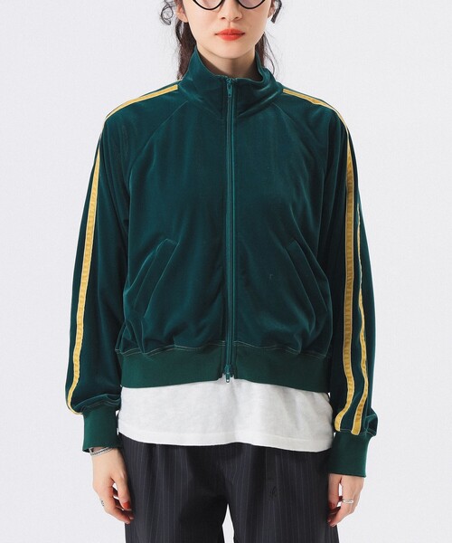 BEAMS BOY(ビームスボーイ)の「【1/15再値下げ】ベロア ライナー フルジップ(パーカー・レディース・ブラック/グリーン・ONE SIZE)」の13枚目の写真