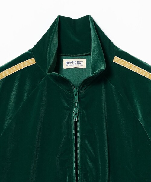 BEAMS BOY(ビームスボーイ)の「【1/15再値下げ】ベロア ライナー フルジップ(パーカー・レディース・ブラック/グリーン・ONE SIZE)」の21枚目の写真