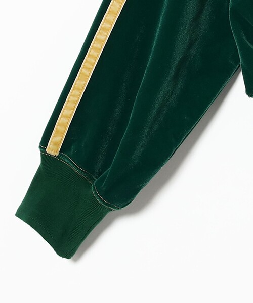 BEAMS BOY(ビームスボーイ)の「【1/15再値下げ】ベロア ライナー フルジップ(パーカー・レディース・ブラック/グリーン・ONE SIZE)」の22枚目の写真