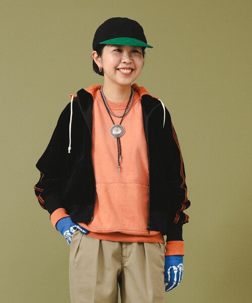 セール】【1/15再値下げ】ベロア ライナー フルジップ（パーカー