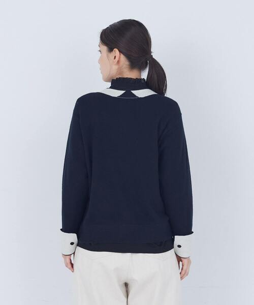 2way】トロンプルイユカーディガン（カーディガン/ボレロ）｜ADIEU