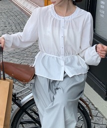 BANICO（バニコ）の「【BANICO】ウエスト紐 シャツブラウス（シャツ/ブラウス）」