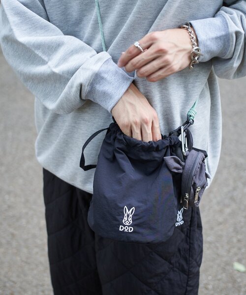 DOD(ディーオーディー)の「【DOD】【バッグ】ウサギンチャク(トートバッグ・レディース・グレー/ブラック/オレンジ・ONE SIZE)」の15枚目の写真