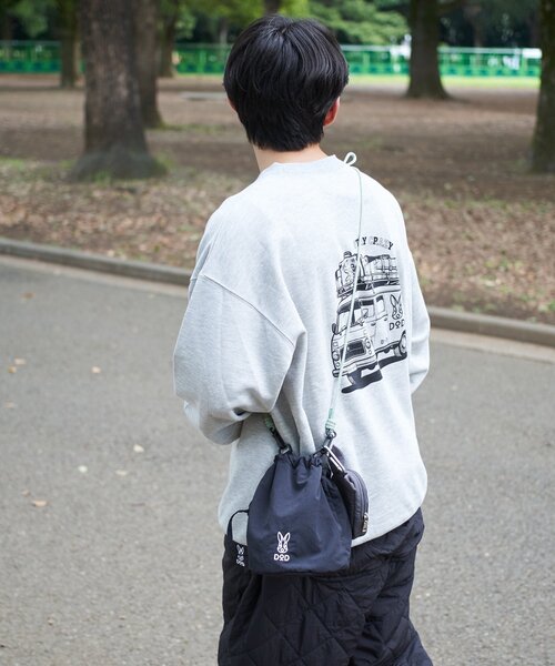 DOD(ディーオーディー)の「【DOD】【バッグ】ウサギンチャク(トートバッグ・レディース・グレー/ブラック/オレンジ・ONE SIZE)」の14枚目の写真