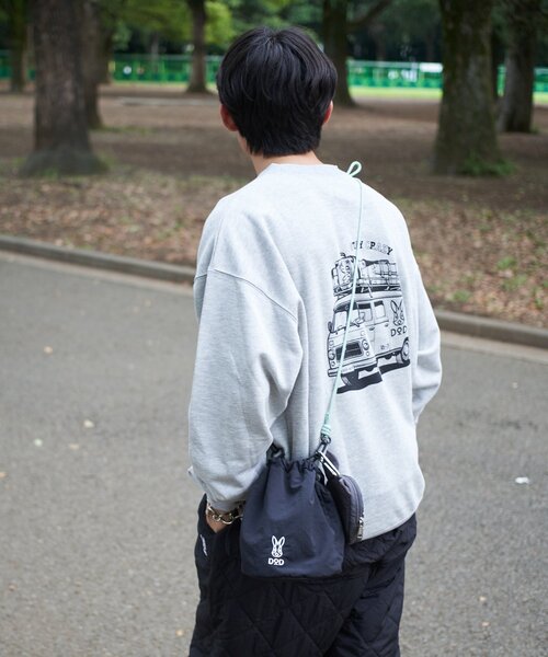 DOD(ディーオーディー)の「【DOD】【バッグ】ウサギンチャク(トートバッグ・レディース・グレー/ブラック/オレンジ・ONE SIZE)」の12枚目の写真