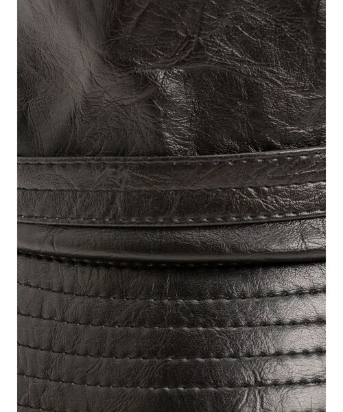 RESEXXY(リゼクシー)の「フェイクレザーバケットハット(ハット・レディース・ブラック/ブラウン・FREE)」の11枚目の写真