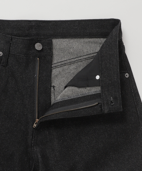 B.C STOCK（ベーセーストック）の「《追加2》12.5oz 5ポケット ワイドリジットデニム（デニムパンツ・メンズ・ネイビー/ブラック・MEDIUM/LARGE）」の20枚目の写真