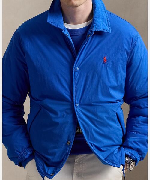 チーク インシュレイテッド コーチズ ジャケット（ナイロンジャケット