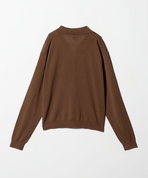 6(ROKU)＞ウール ハイゲージ スキッパー ニット（ニット/セーター）｜6